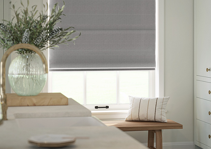 Soho, Steel - Roman Blind - Image 5